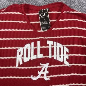 Gameday Couture x Social House Alabama Roll Tide Red White Stripe Top Medium New